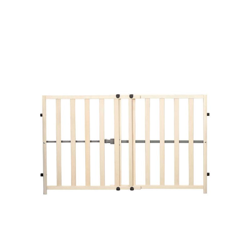 slide 4 of 5, Regalo Wooden Expandable Safety Gate, 1 ct