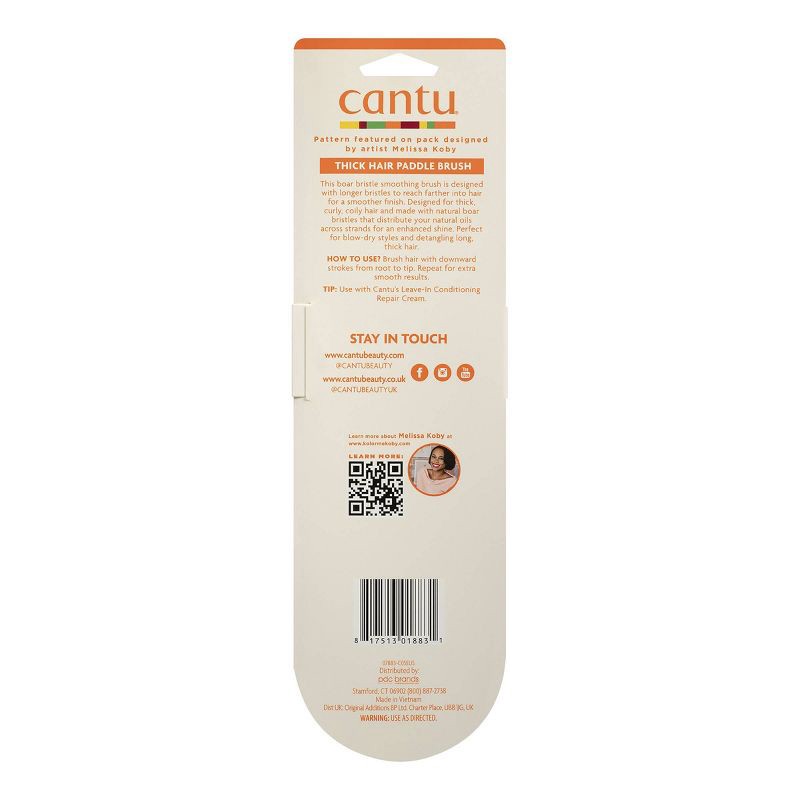 slide 6 of 7, Cantu Smooth Thick Paddle Hair Brush - 1ct, 1 ct