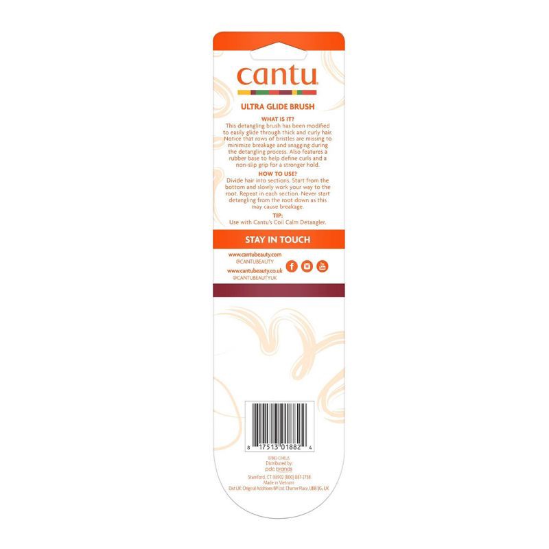 slide 7 of 7, Cantu Detangle Ultra Glide Hair Brush - 1ct, 1 ct