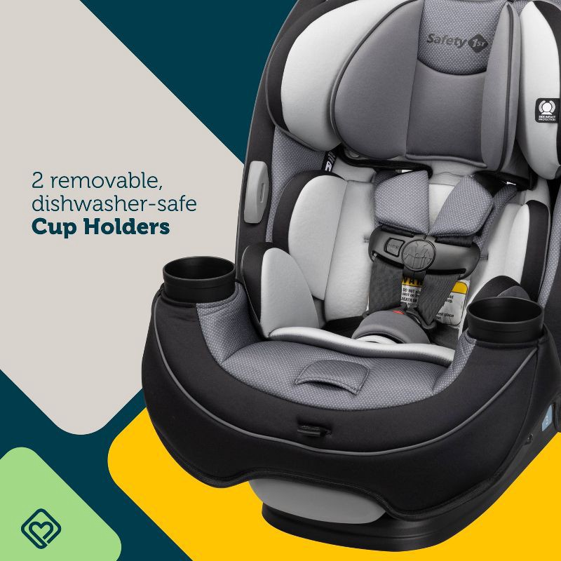 slide 18 of 18, Safety 1st Grow and Go All-in-1 Convertible Car Seat - Shadow, 1 ct