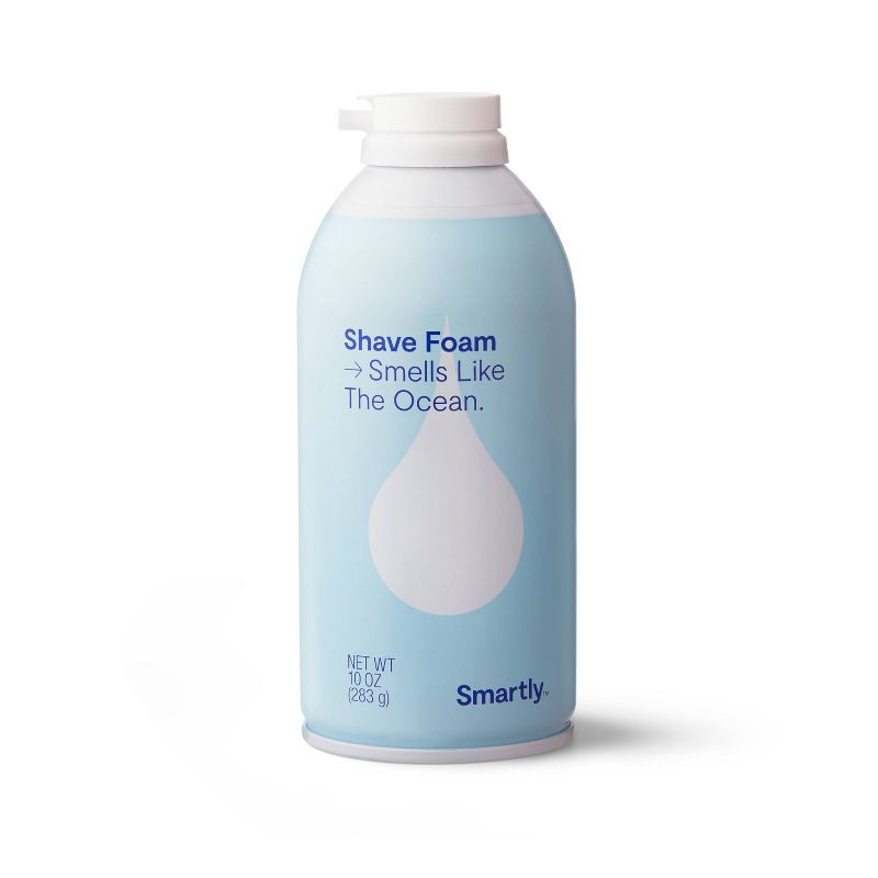 slide 1 of 3, Ocean Scented Shaving Foam - 10oz - Smartly™, 10 oz