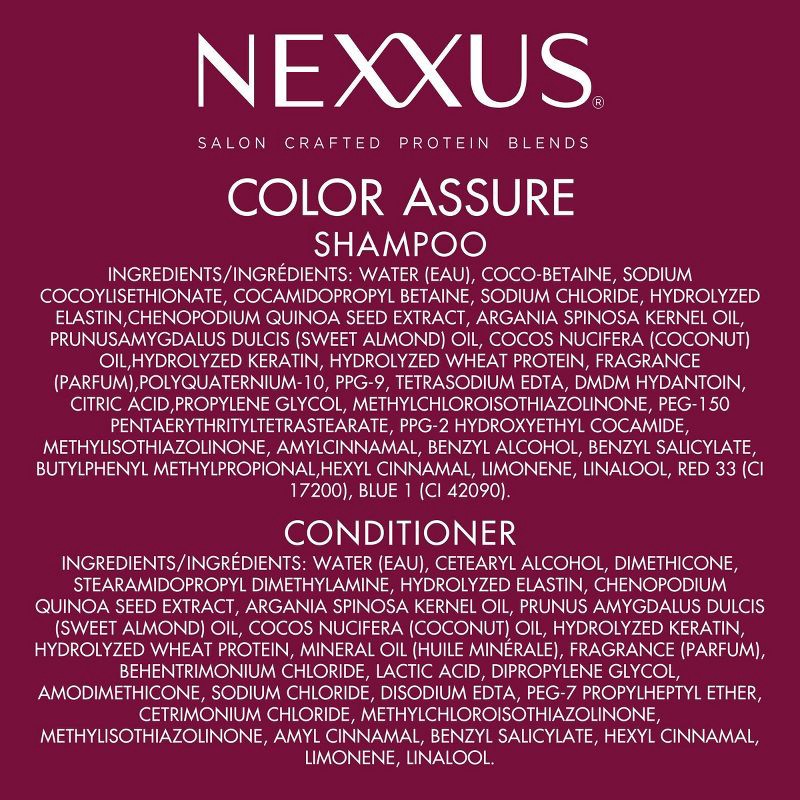 slide 5 of 5, Nexxus Color Assure Shampoo & Conditioner Set - 13.5 fl oz/ 2ct, 2 ct; 13.5 fl oz