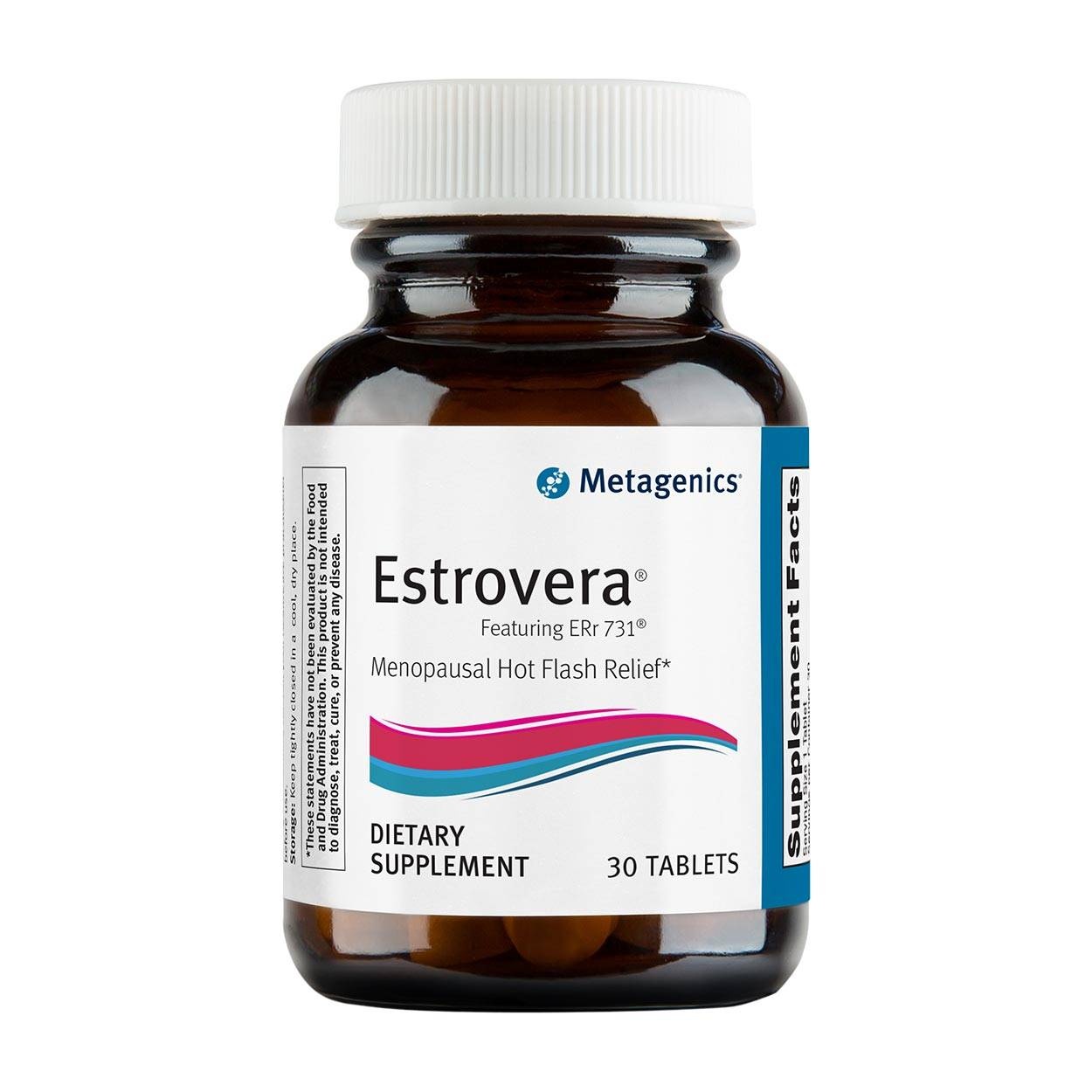 slide 1 of 1, Metagenics Estrovera, 30 ct