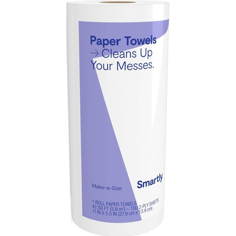 slide 3 of 3, Make-A-Size Paper Towels - 1 Roll - Smartly™, 100 ct