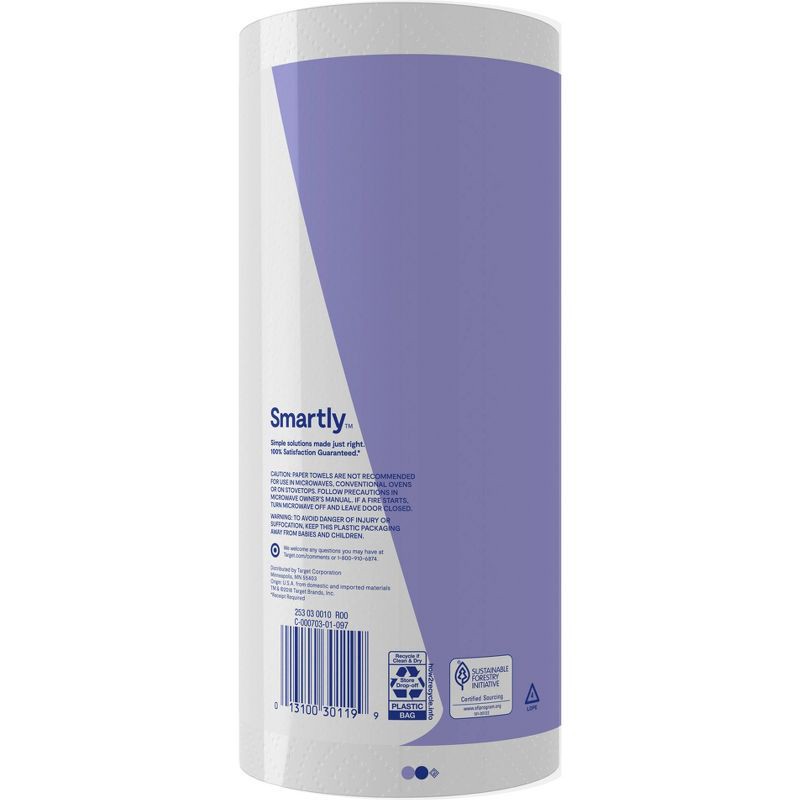 slide 2 of 3, Make-A-Size Paper Towels - 1 Roll - Smartly™, 100 ct