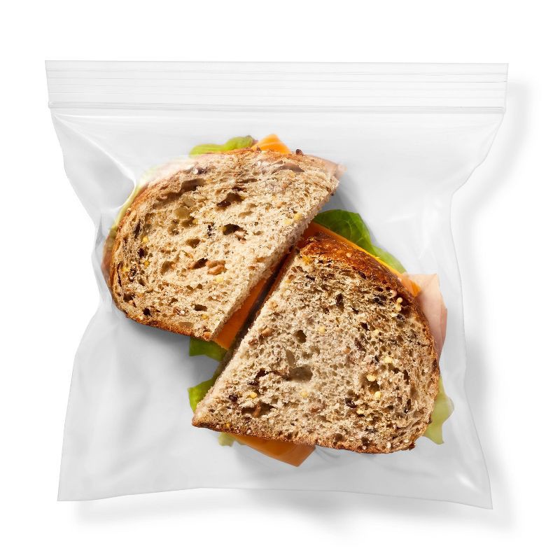 slide 2 of 3, Sandwich Bags - 30ct - Smartly™, 30 ct