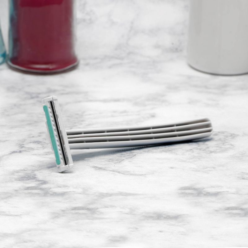 slide 5 of 7, Twin Blade Razors - 5ct - Smartly™, 5 ct