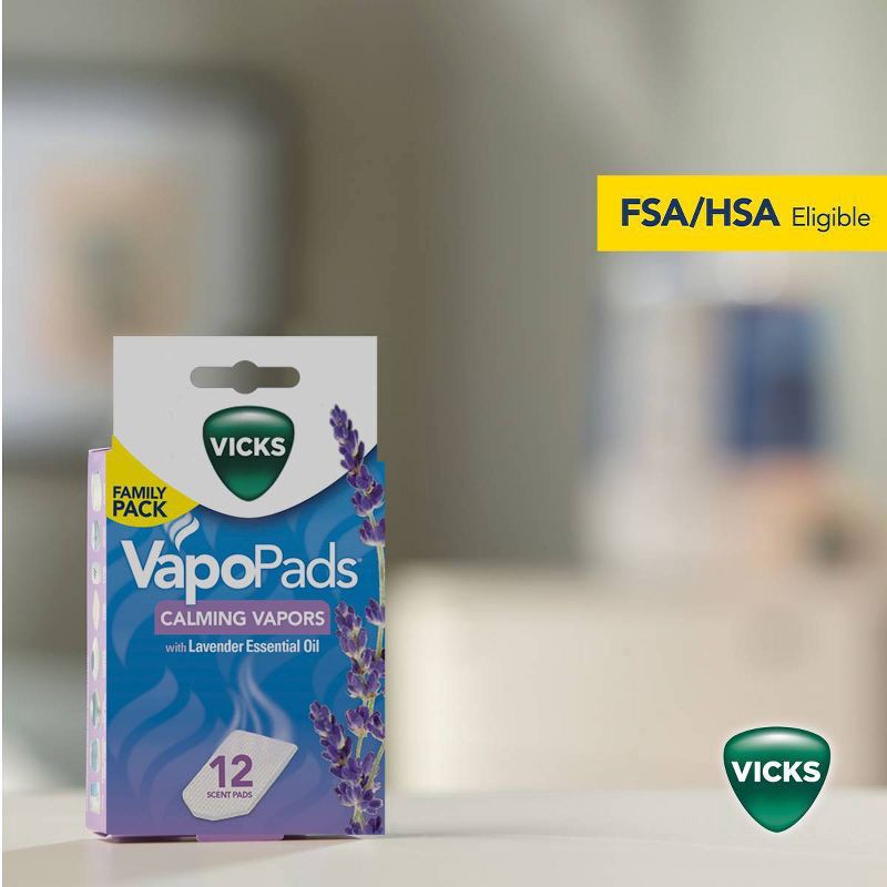 slide 4 of 4, Vicks VapoPads - Lavender - 12ct, 12 ct