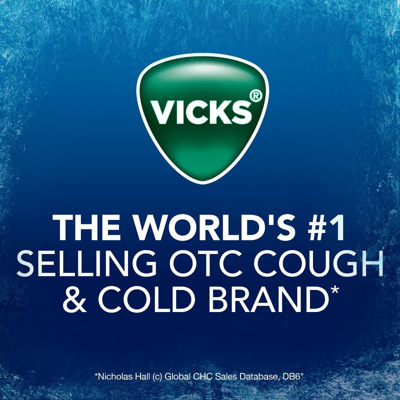 slide 9 of 9, Vicks VapoCOOL Severe Medicated Cough Drops - Menthol - 45ct, 45 ct