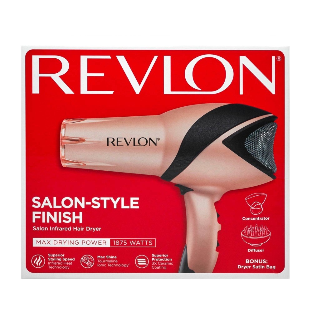 slide 5 of 6, Revlon Laser Brilliance Shine Styler Hair Dryer - 1875 Watt, 1 ct