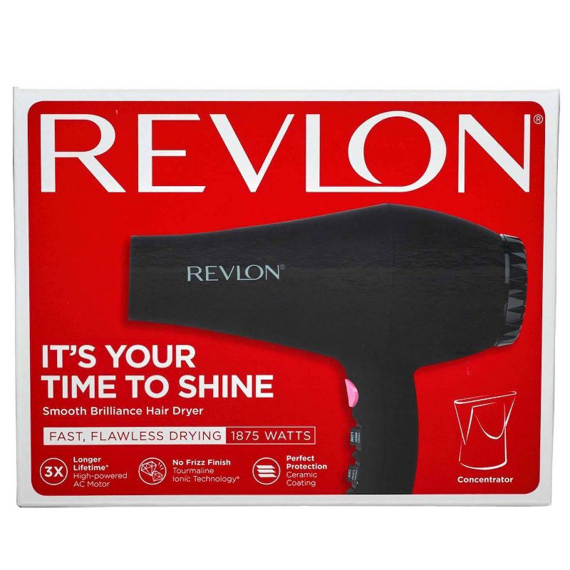 slide 6 of 6, Revlon Smooth Brilliance AC Motor Styler - 1875 Watt, 1 ct