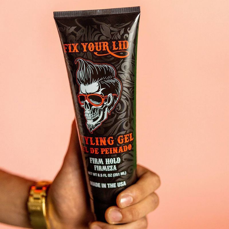 slide 2 of 7, Fix Your Lid Firm Hold Gel 8.5 fl oz, 8.5 fl oz