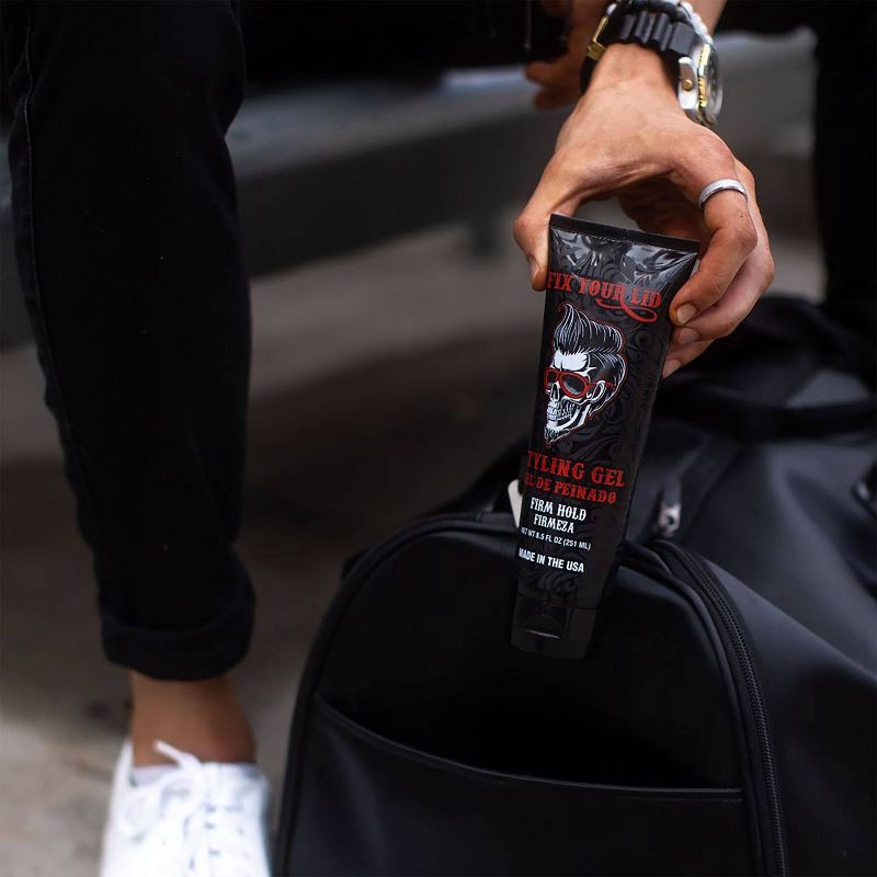 slide 5 of 7, Fix Your Lid Firm Hold Gel 8.5 fl oz, 8.5 fl oz