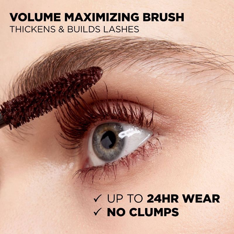 slide 5 of 10, L'Oreal Paris Voluminous Mascara - 950 Deep Burgundy - 0.28 fl oz, 0.28 fl oz