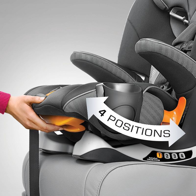 slide 5 of 8, Chicco My Fit Harness + Booster Car Seat - Fathom, 1 ct