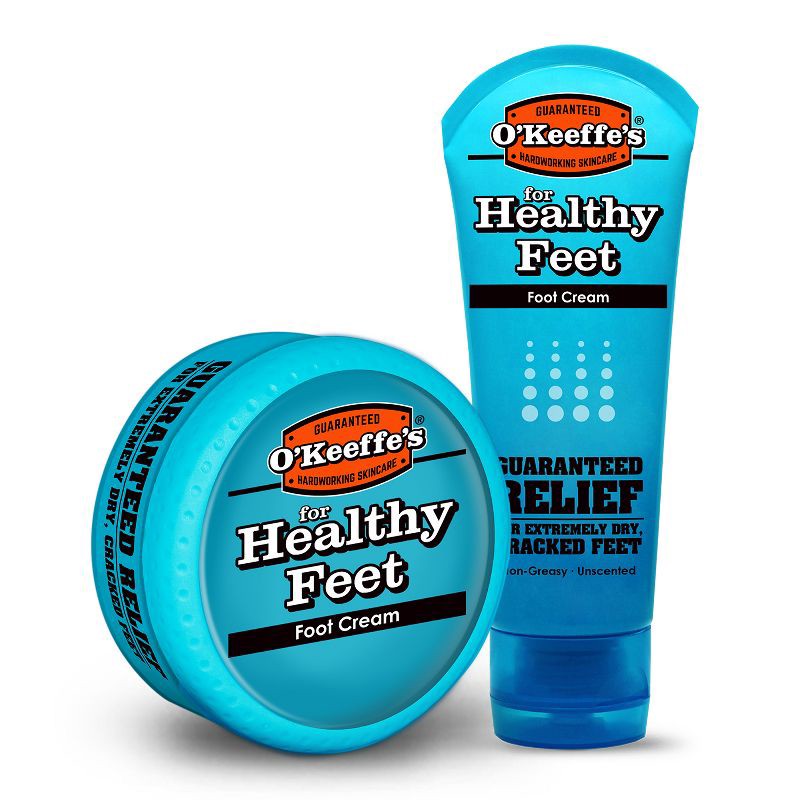 slide 4 of 5, O'Keeffe's Healthy Feet Foot Cream Unscented - 3oz, 3 oz