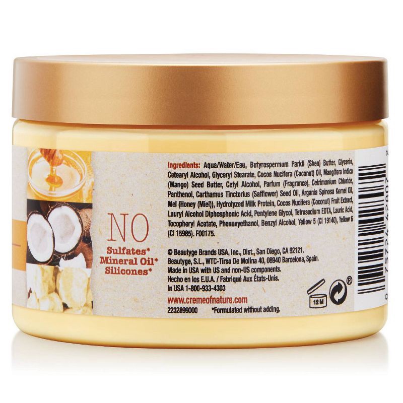 slide 4 of 4, Creme of Nature Pure Honey Moisture Whip Twisting Cream - 11.5oz, 11.5 oz