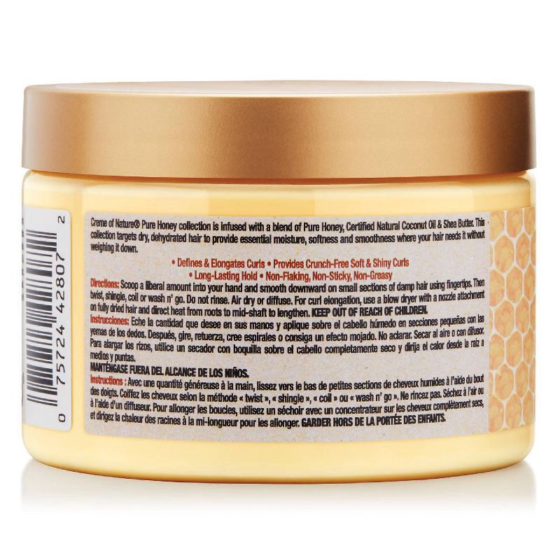 slide 2 of 4, Creme of Nature Pure Honey Moisture Whip Twisting Cream - 11.5oz, 11.5 oz