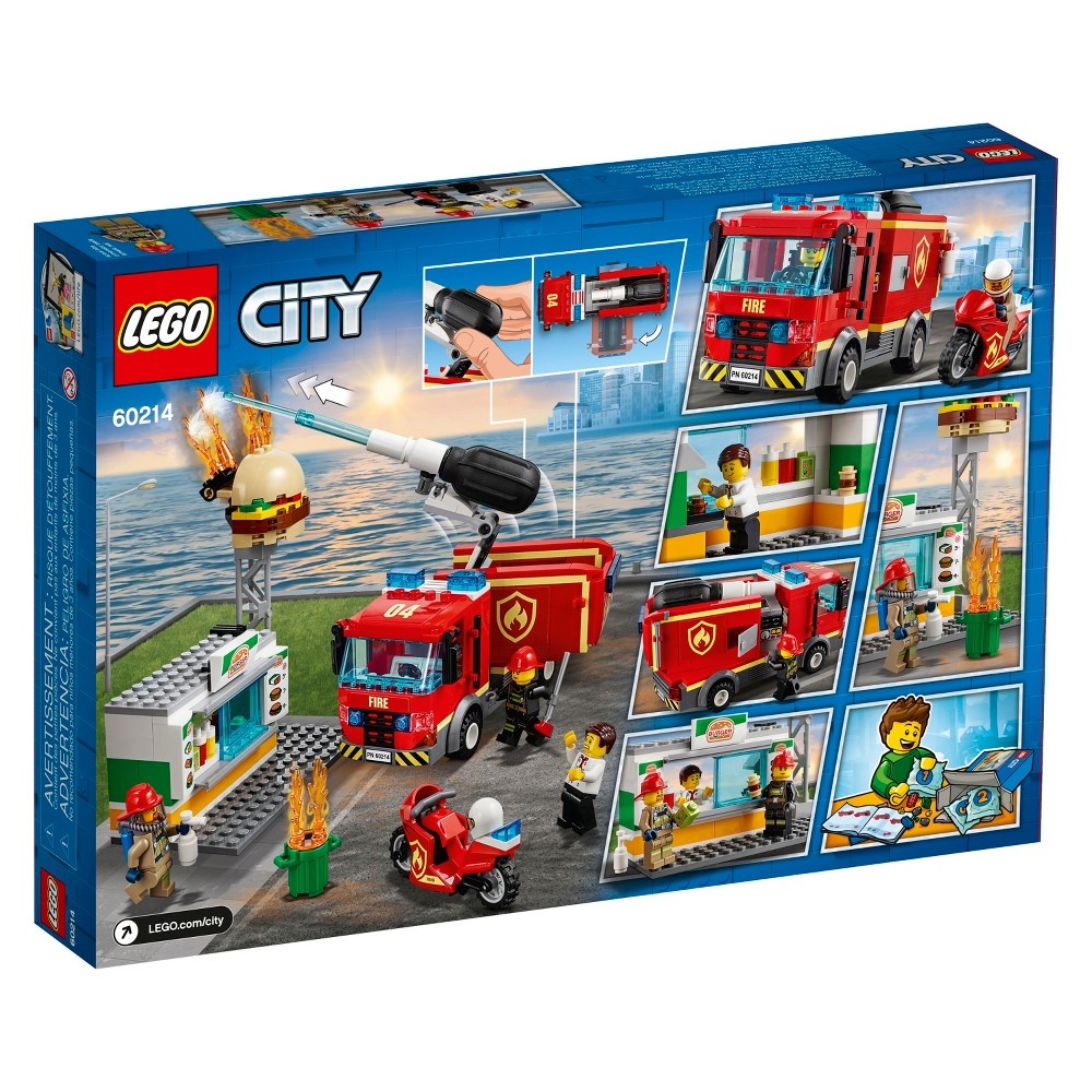 slide 5 of 7, LEGO City BurGer Bar Fire Rescue, 1 ct