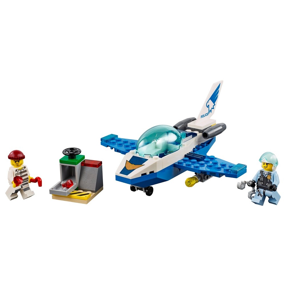 slide 2 of 7, LEGO City Sky Police Jet Patrol 60206, 1 ct