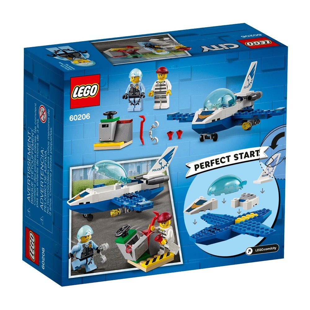 slide 5 of 7, LEGO City Sky Police Jet Patrol 60206, 1 ct