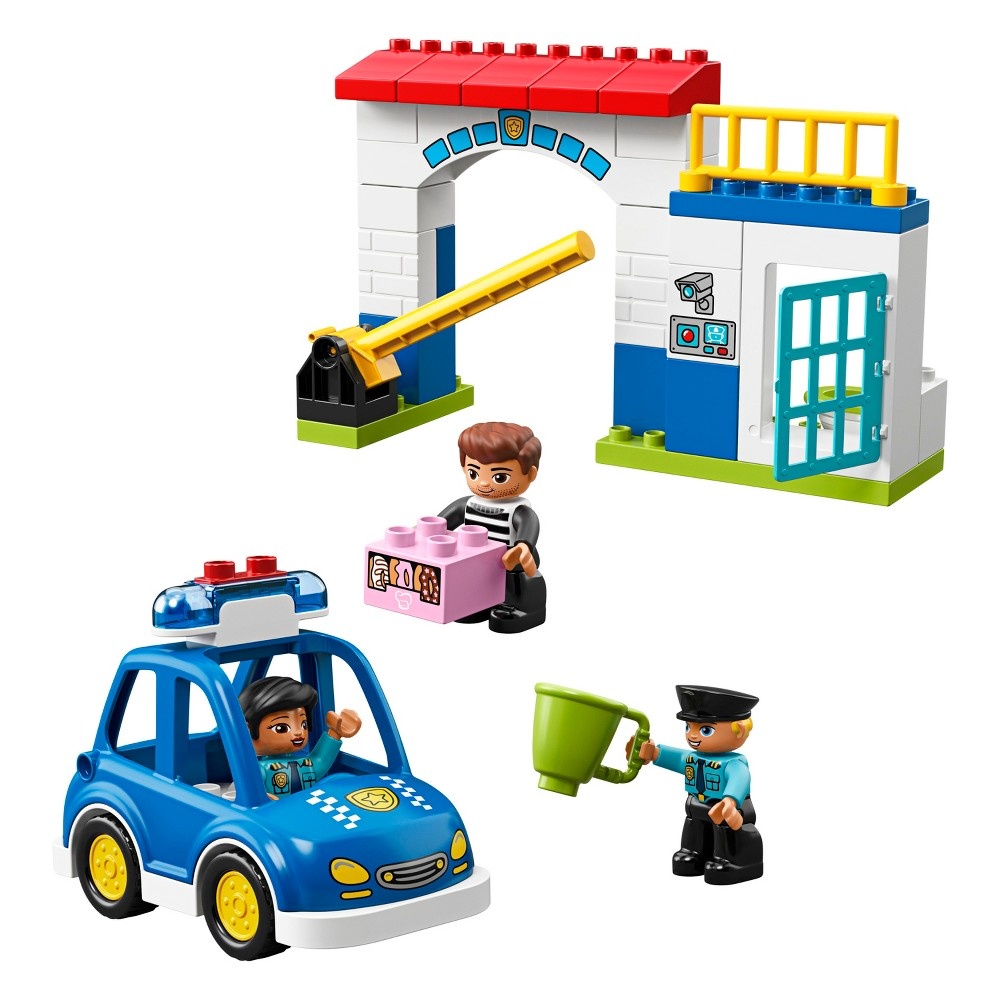 slide 2 of 6, LEGO DUPLO Town Police Station, 1 ct