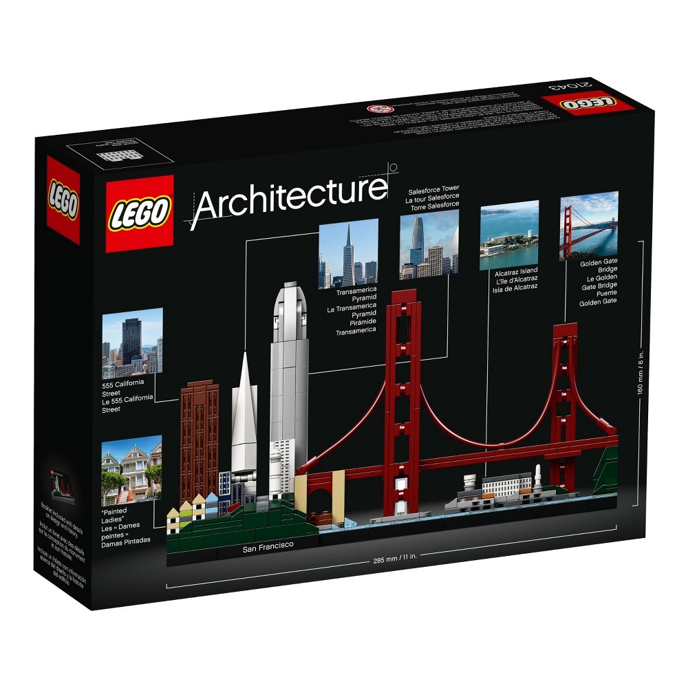 slide 4 of 6, LEGO Architecture San Francisco 21043, 1 ct