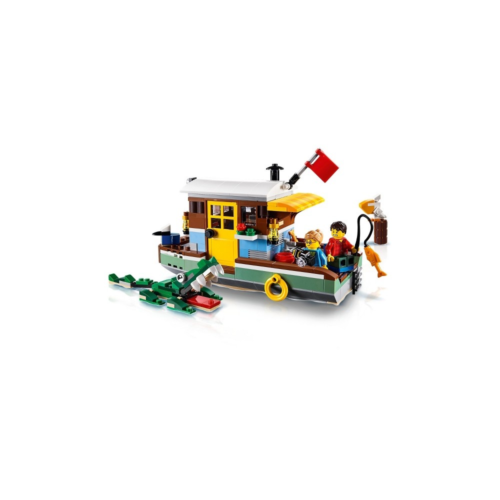slide 5 of 6, LEGO Creator Riverside Houseboat 31093, 1 ct