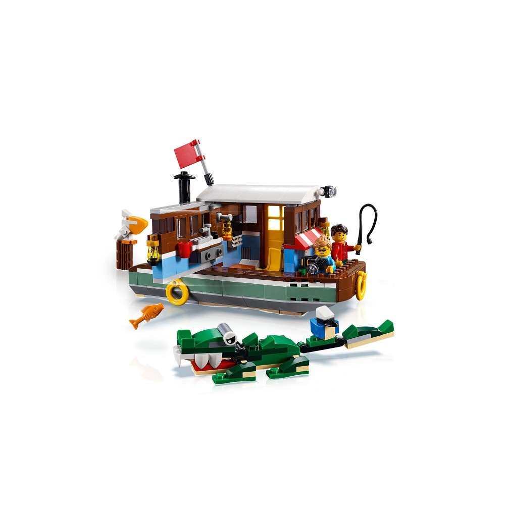 slide 6 of 6, LEGO Creator Riverside Houseboat 31093, 1 ct