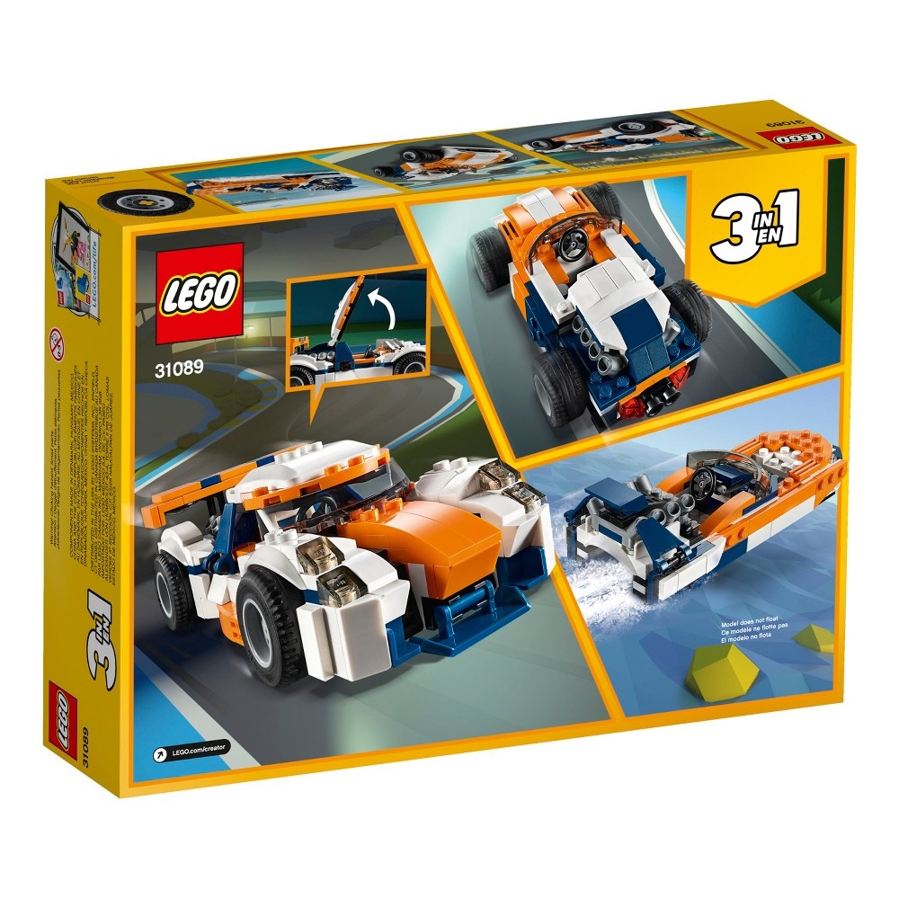 slide 5 of 7, LEGO Creator Sunset Track Racer 31089, 1 ct