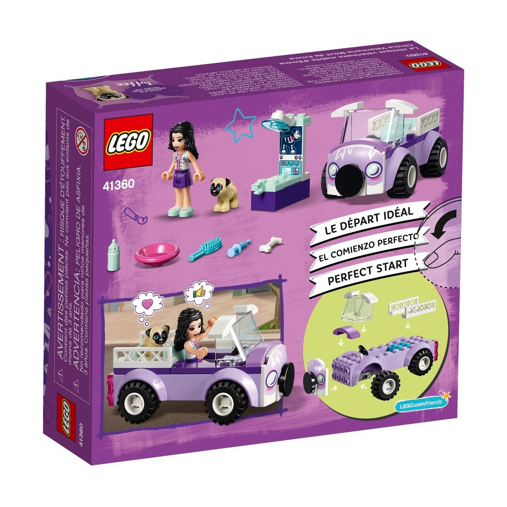 slide 6 of 6, LEGO Friends Emma's Mobile Vet Clinic, 1 ct