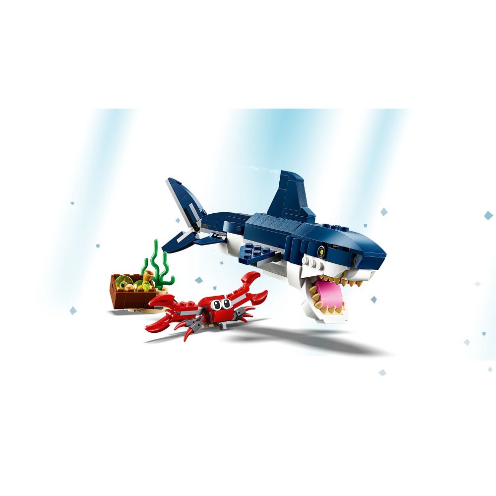 slide 6 of 7, LEGO Creator Deep Sea Creatures Building Kit Sea Animal Toys for Kids 31088, 1 ct
