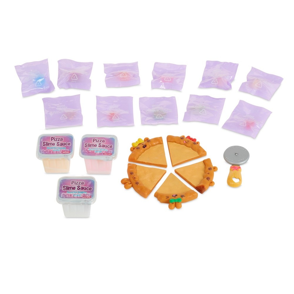 slide 3 of 6, Num Noms Snackables Pizza Kit with New Slime Surprises, 1 ct