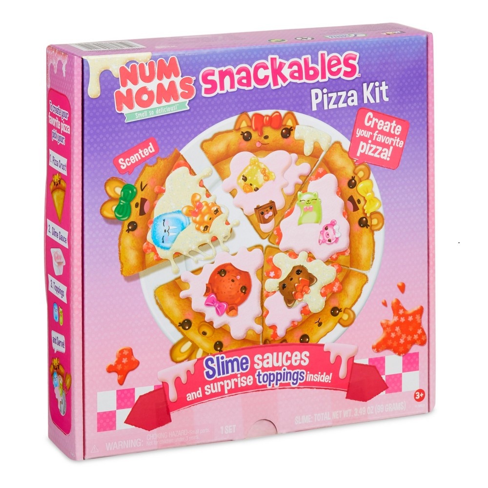 slide 6 of 6, Num Noms Snackables Pizza Kit with New Slime Surprises, 1 ct
