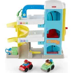 Fisher-Price Little People Helpful Neighbors Wheelie Garage