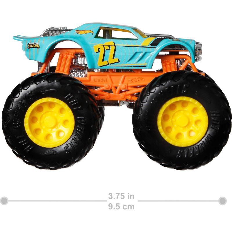 slide 2 of 6, Hot Wheels Monster Trucks Diecast Single Pack - 1:64 Scale, 1 ct