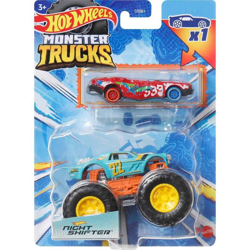 slide 6 of 6, Hot Wheels Monster Trucks Diecast Single Pack - 1:64 Scale, 1 ct