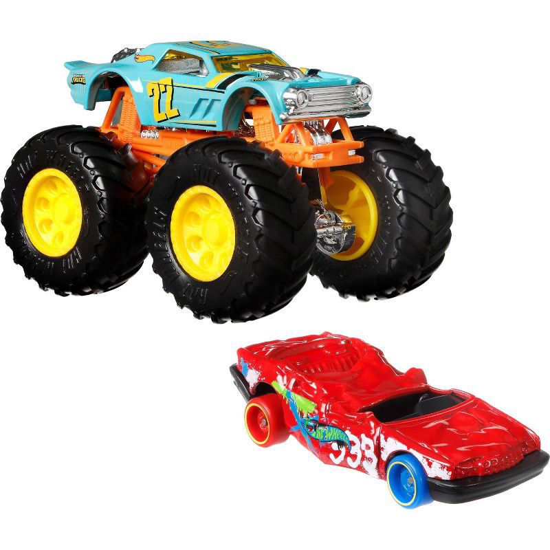slide 1 of 6, Hot Wheels Monster Trucks Diecast Single Pack - 1:64 Scale, 1 ct
