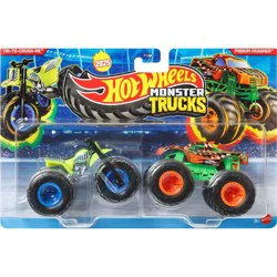 Hot Wheels Monster Trucks Diecast Demolition Doubles 2pk - 1:64 Scale