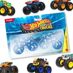 Hot Wheels Monster Trucks Diecast Demolition Doubles 2pk - 1:64 Scale