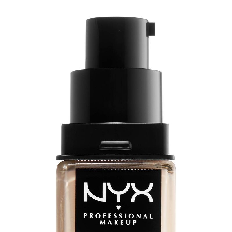 slide 4 of 6, NYX Professional Makeup Can't Stop Won't Stop 24Hr Full Coverage Matte Finish Foundation - 07 Natural - 1 fl oz, 1 fl oz