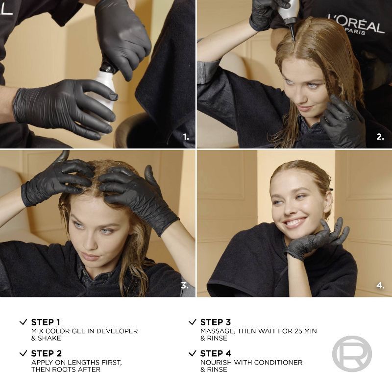 slide 7 of 9, L'Oreal Paris Fade - Defying Color + Shine System Permanent Hair Color - Soft Silver Blonde, 1 ct