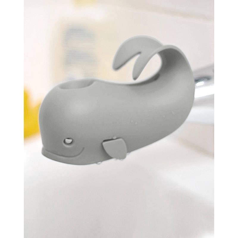 slide 6 of 7, Skip Hop Moby Safety Bath Spout Cover - Gray, 1 ct