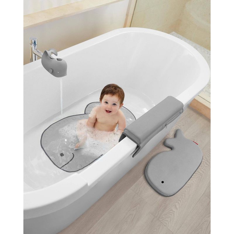 slide 7 of 7, Skip Hop Moby Safety Bath Spout Cover - Gray, 1 ct