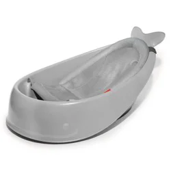 Skip Hop Moby Smart Sling 3-Stage Baby Bath Tub - Gray