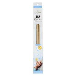 Wally's Natural Ear Candles Beeswax - Unscented - 2pk