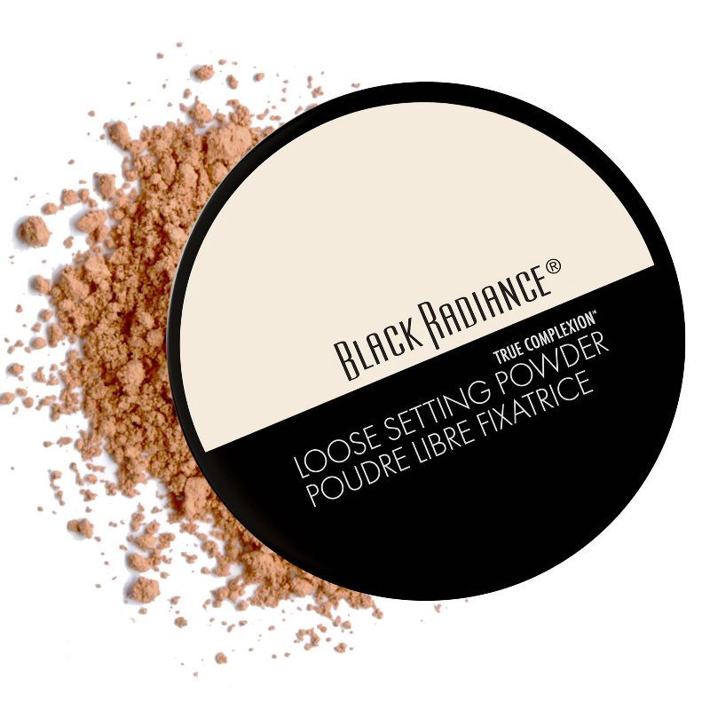 slide 4 of 8, Black Radiance True Complexion Loose Setting Powder - Honey Moon - 0.52oz, 0.52 oz