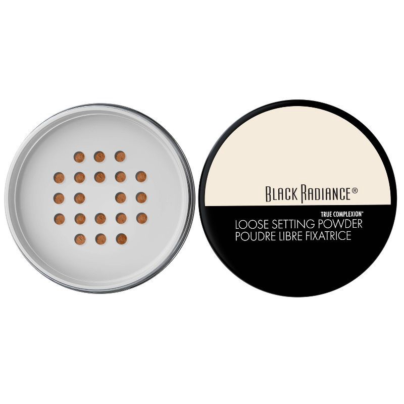 slide 1 of 8, Black Radiance True Complexion Loose Setting Powder - Honey Moon - 0.52oz, 0.52 oz