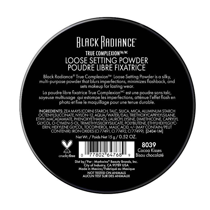 slide 5 of 8, Black Radiance True Complexion Loose Setting Powder - Cocoa Kisses - 0.52oz, 0.52 oz