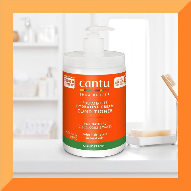 slide 5 of 8, Cantu Shea Butter Hydrating Cream Conditioner - 25 fl oz, 25 oz